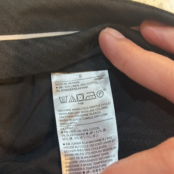 New with tags ♡ Banana Republic linen pants - Picture 4 of 4